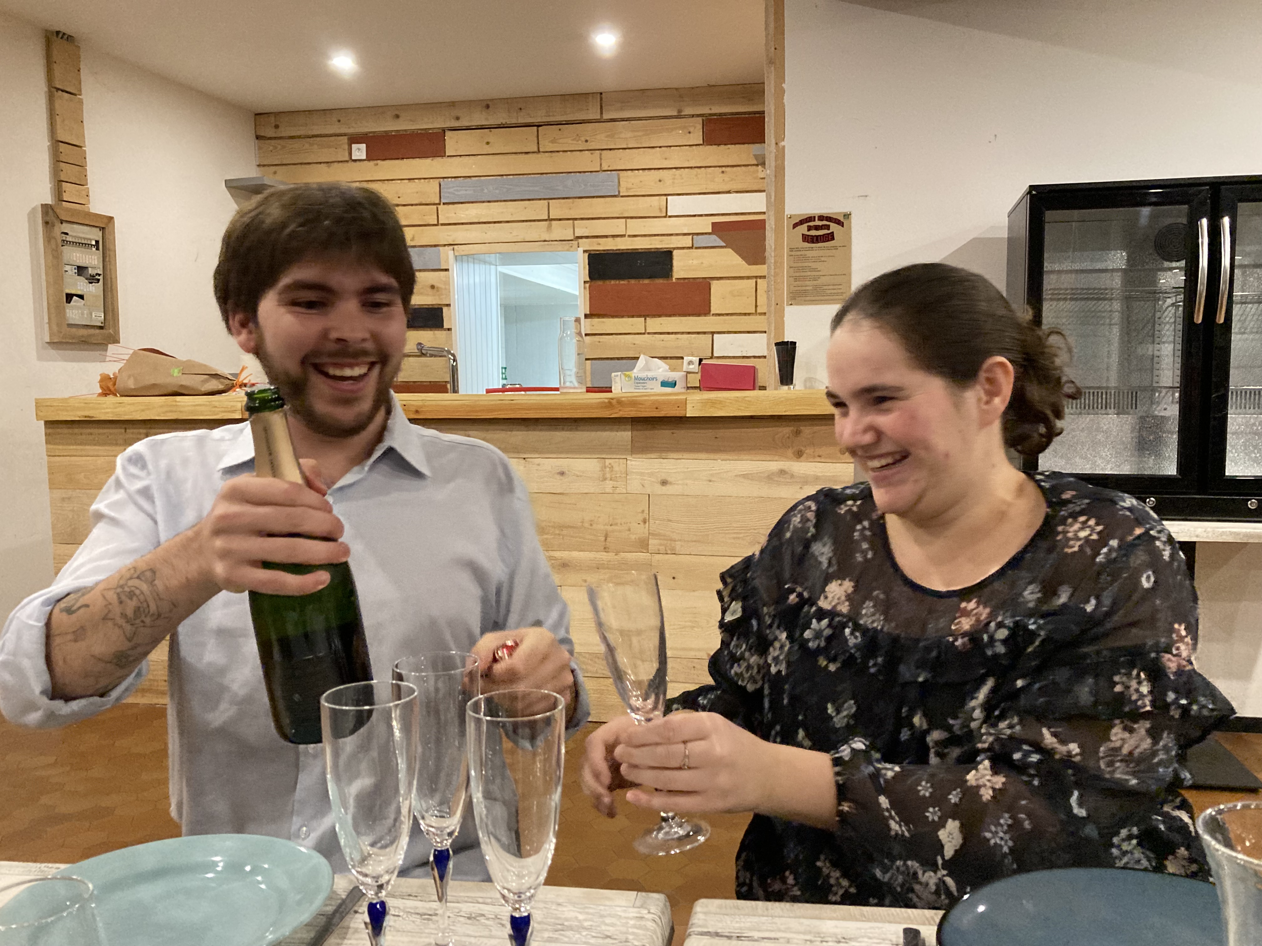 Adrian et l'équipe de La Main à la Pâte